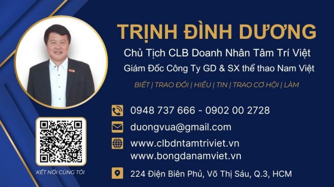 CLB DN TÂM TRÍ VIỆT – THÔNG TIN HOẠT ĐỘNG -THÁNG 7/2024 – 0948737666